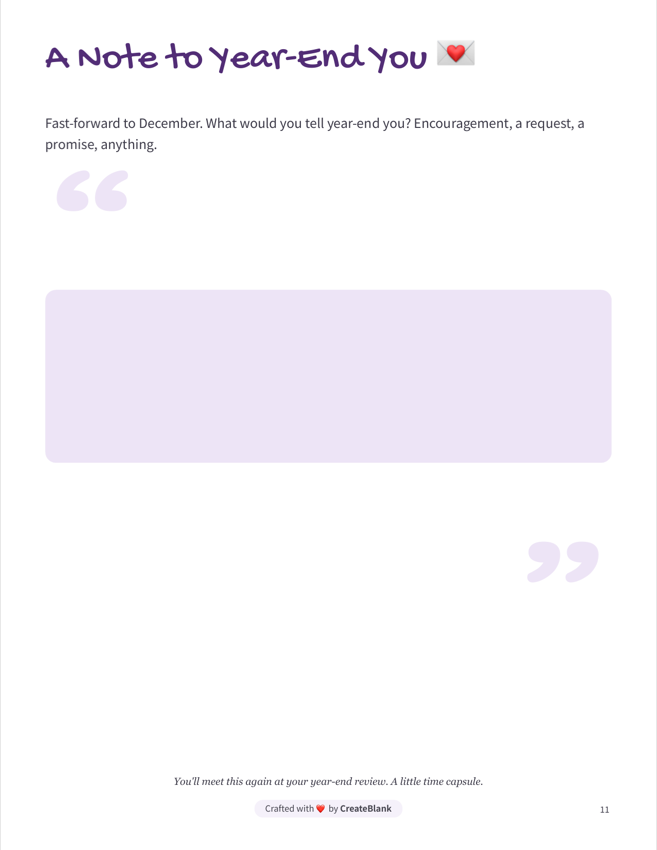 Plum theme reflection page sample set in Gochi Hand